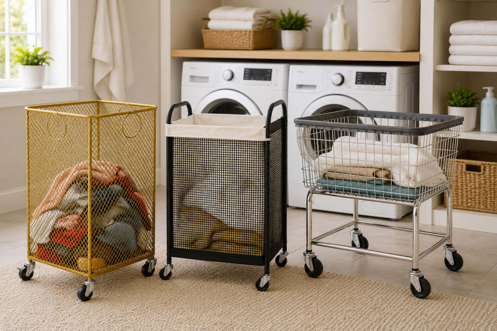 Top Rolling Laundry Hampers for Easy Clothes Organization