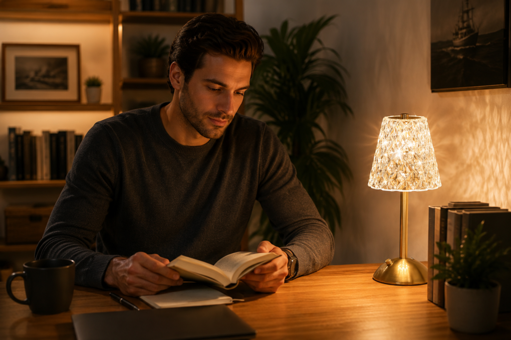Liliful gold cordless rechargeable table lamp 3 color dimmable touch bedroom lighting finds